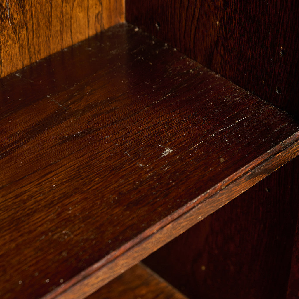 英国 クラシック オーク材 ブックケース