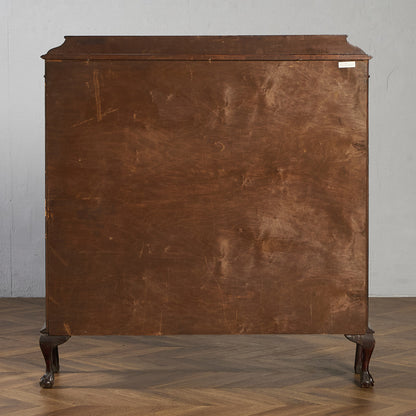 英国 クラシック ディスプレイ ガラス キャビネット