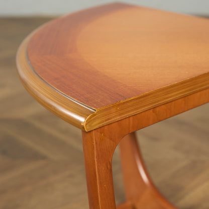 ヴィンテージ ガラストップ ネスト コーヒーテーブル