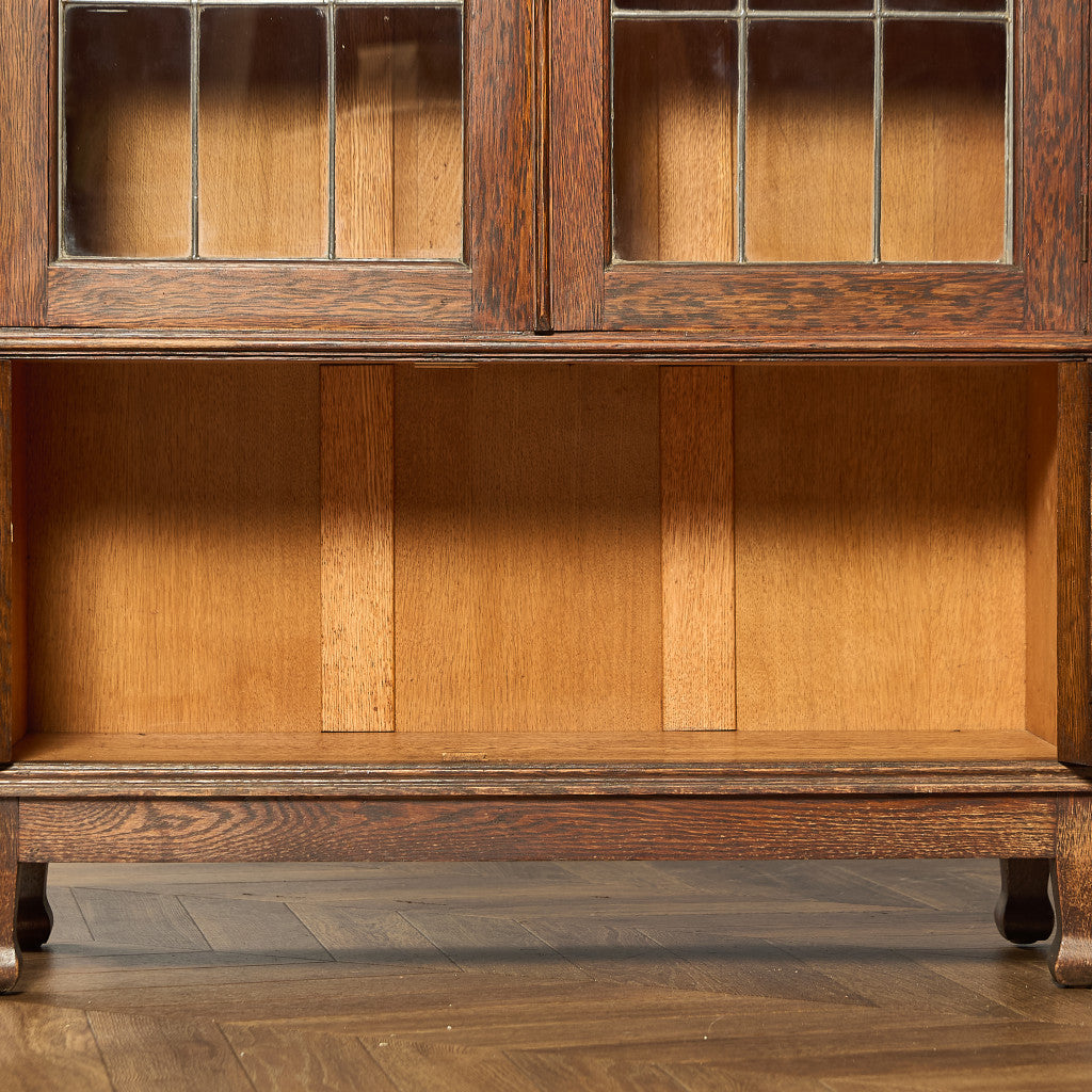 英国 クラシック ブックケース 食器棚