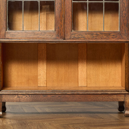 英国 クラシック ブックケース 食器棚