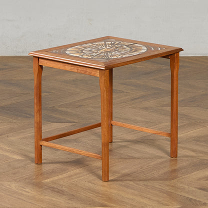 デンマーク TOFTEN タイルトップ ネストテーブル