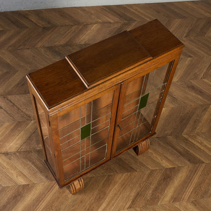 英国 クラシック キュリオケース 飾り棚 #90094