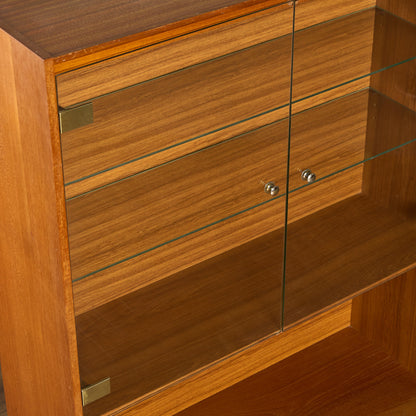 英国 ヴィンテージ ウォールユニット 本棚