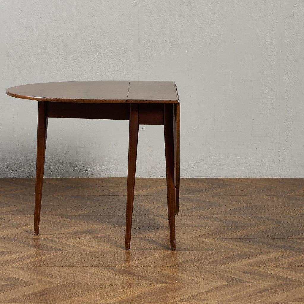 イギリス ヴィンテージ ドロップリーフ ゲートレッグテーブル #97132