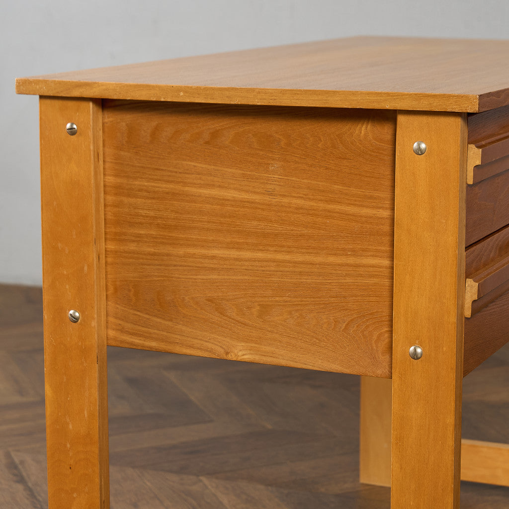 英国 ヴィンテージ 片袖 デスク