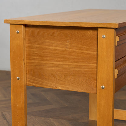 英国 ヴィンテージ 片袖 デスク