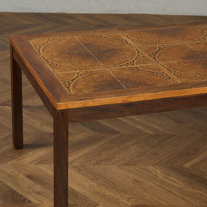 デンマーク ヴィンテージ タイルトップ コーヒーテーブル