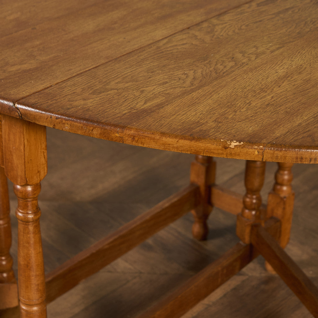 英国 クラシック ドロップリーフ ゲートレッグテーブル