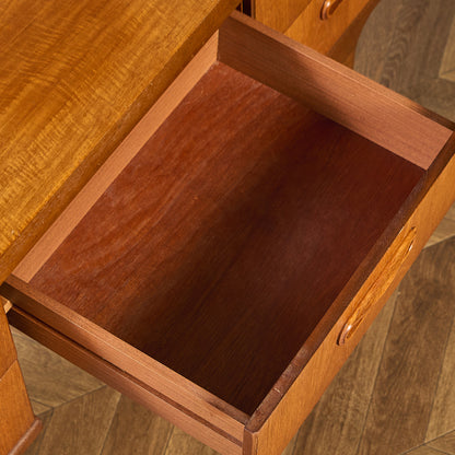 ヴィンテージ ドレッシングデスク 両袖デスク