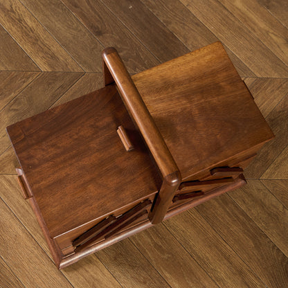 英国 ヴィンテージ ソーイングボックス #95619