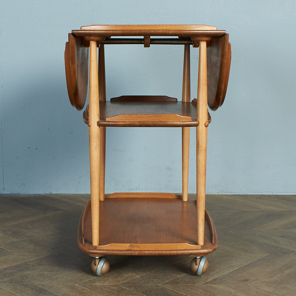 アーコール　ドロップリーフ ティートロリー アーコール ERCOL ドロップリーフ ティートロリー 505 #75942