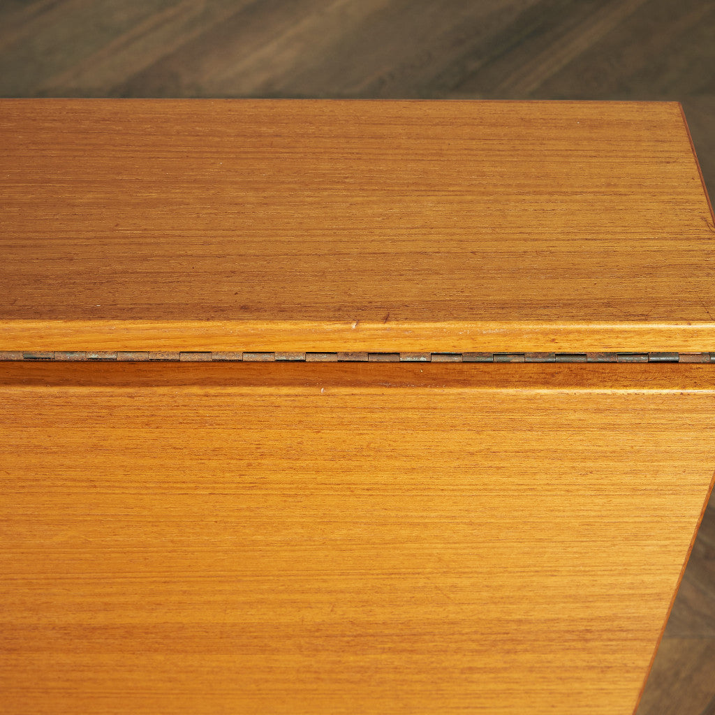 デンマーク Ansager Mobler ヴィンテージ ドロップリーフゲートレッグテーブル / ダイニングテーブル #83632