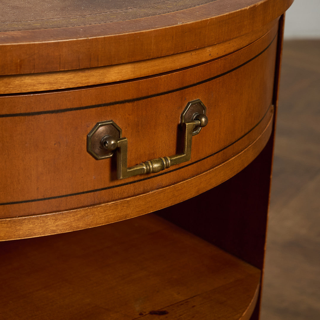 クラシック ドラム テーブル 本棚