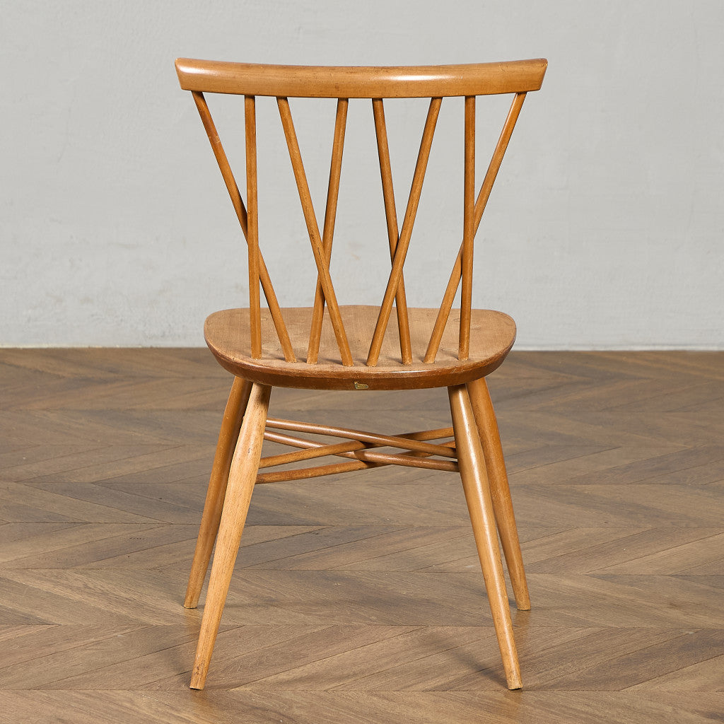 アーコール ERCOL ラティスドチェア X型貫 ブルーラベル #97472