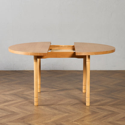 旧東ドイツ ヴィンテージ ラウンド ダイニングテーブル