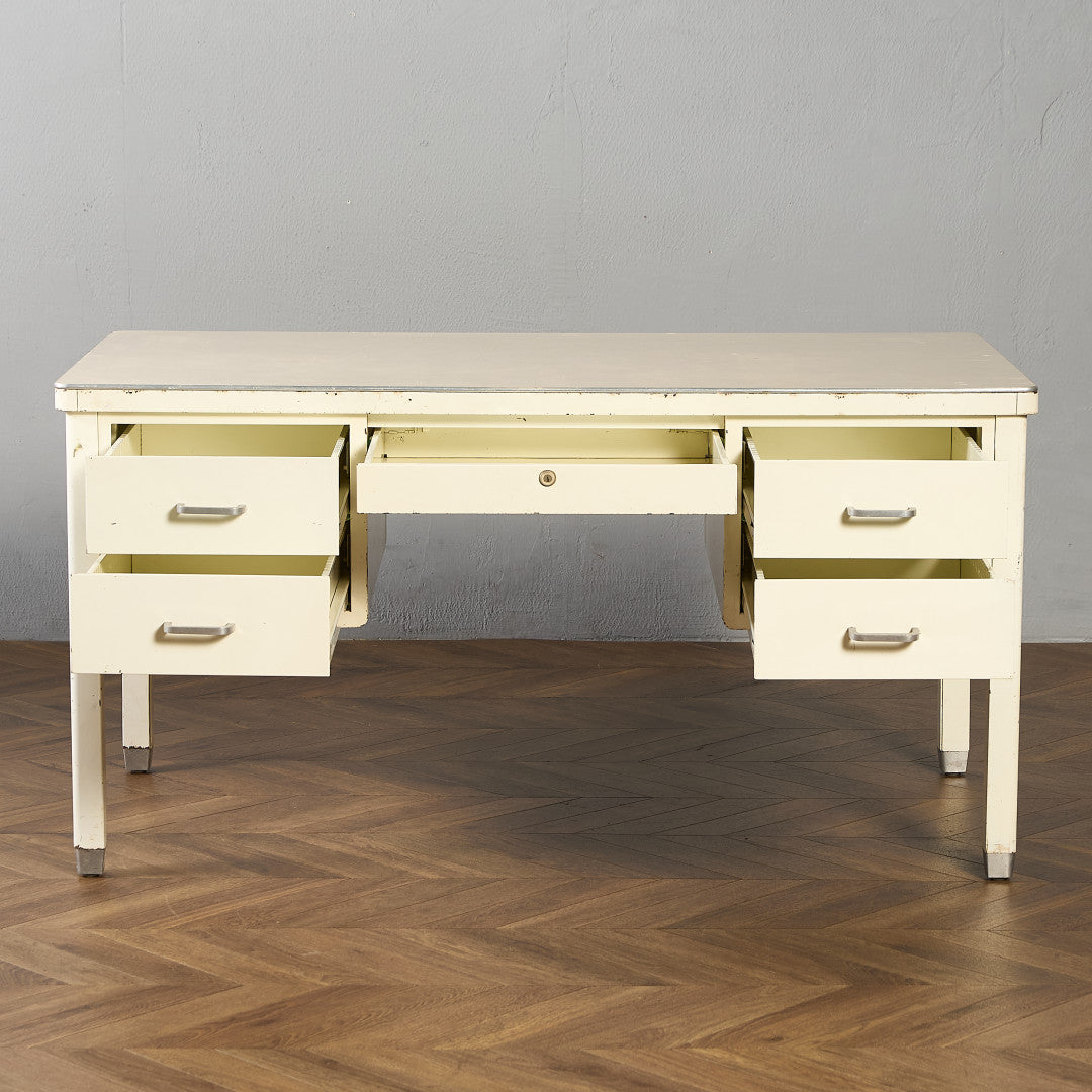 ヴィンテージ 両袖 デスク