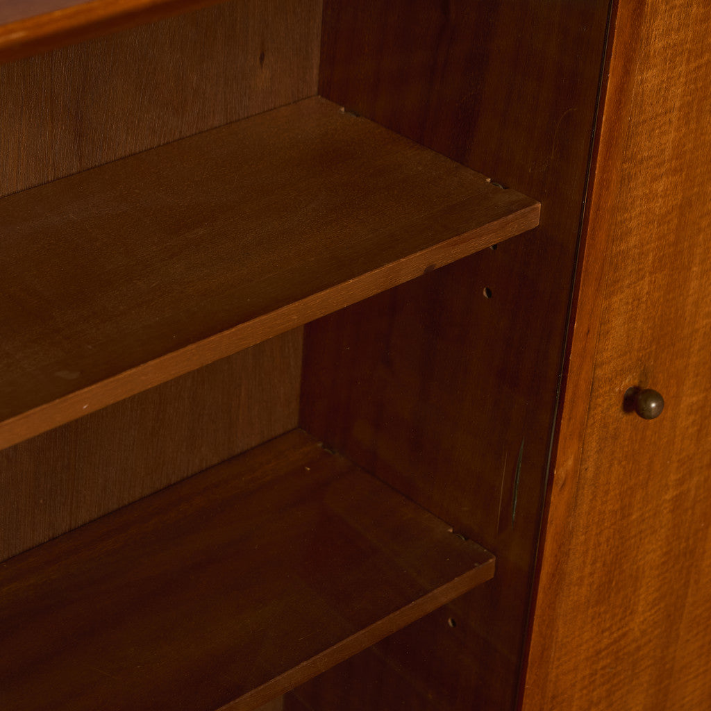 ヴィンテージ ガラスキャビネット