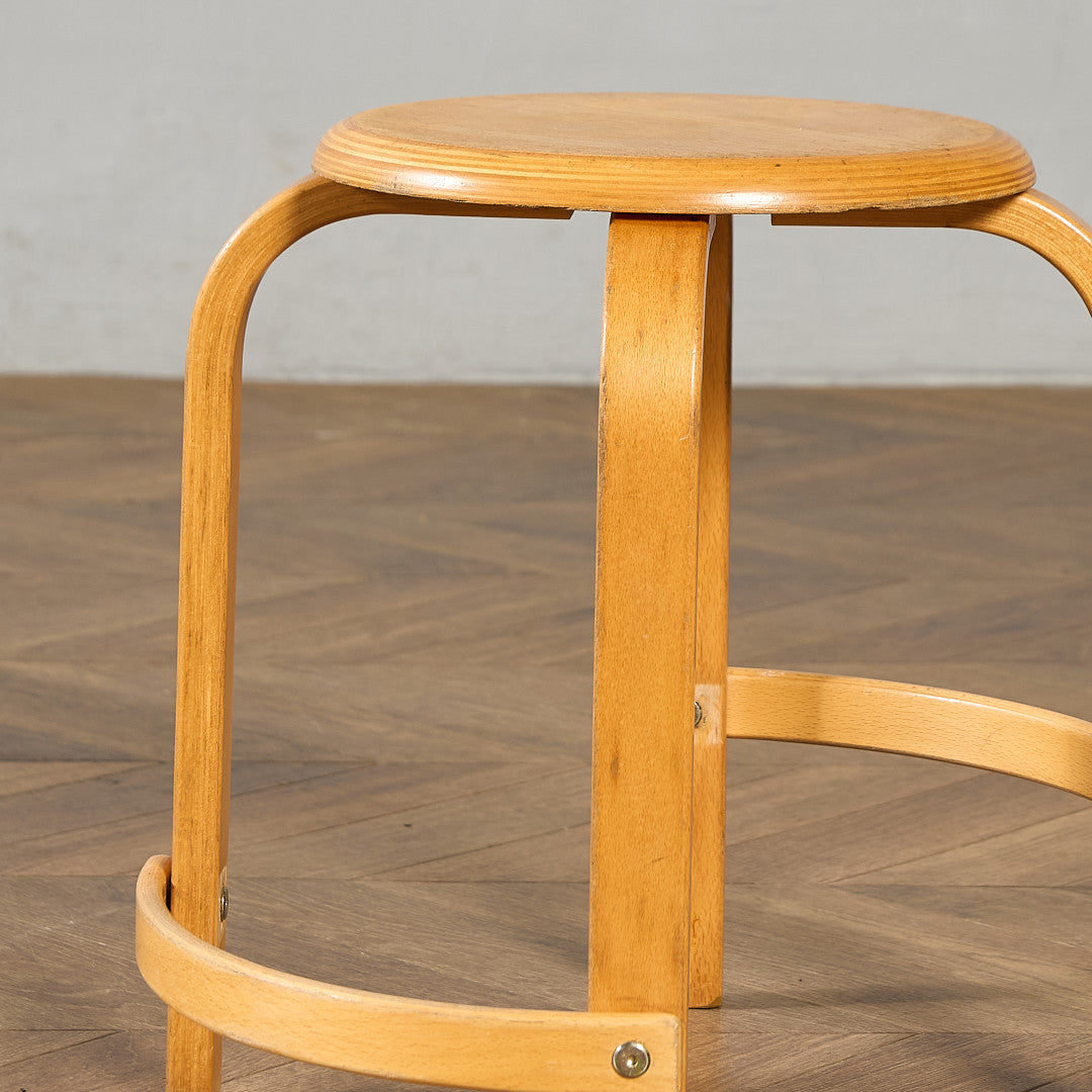 デンマーク LEIKA ヴィンテージ ベントウッド スツール