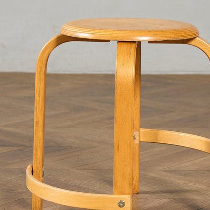 デンマーク LEIKA ヴィンテージ ベントウッド スツール