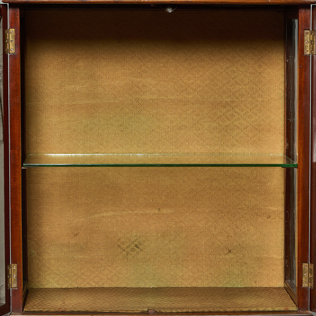 英国 クラシック ディスプレイ ガラス キャビネット #91846