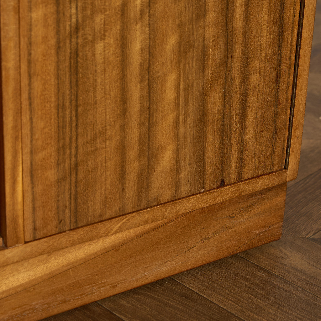 Cumbrae ヴィンテージ ナロー ガラス ブックケース 食器棚