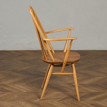 アーコール ERCOL ヴィンテージ クエーカー アームチェア ブルーラベル #89765