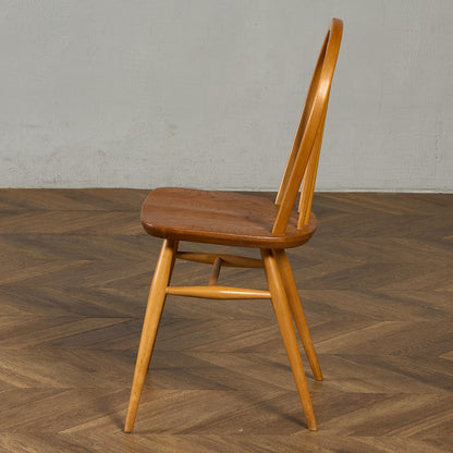 アーコール ERCOL ヴィンテージ 4本 スポーク フープバックチェア ラウンドゴールドラベル #89772