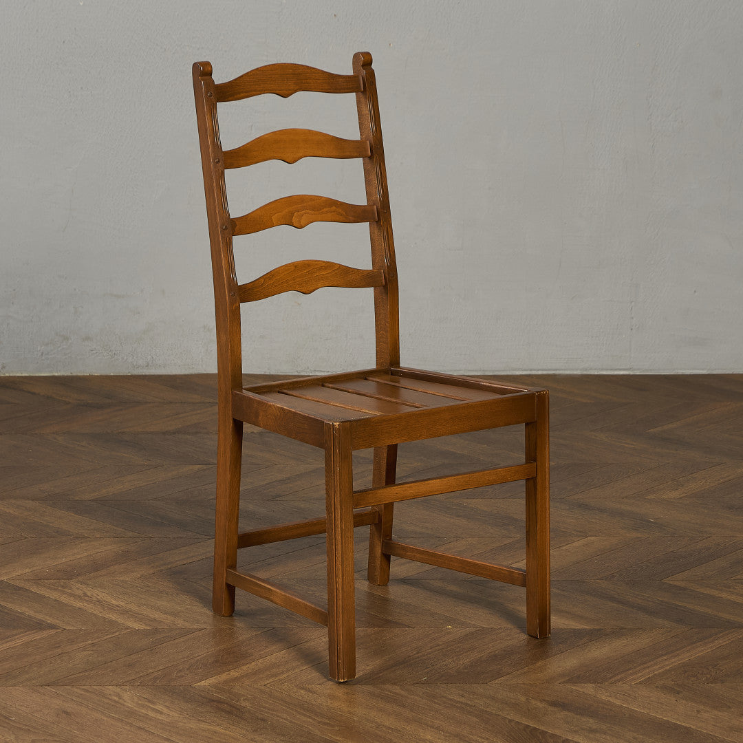 ラダーバックチェア (715) ラウンドゴールドラベル