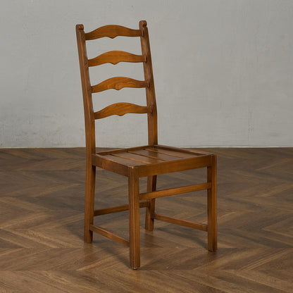 ラダーバックチェア (715) ラウンドゴールドラベル