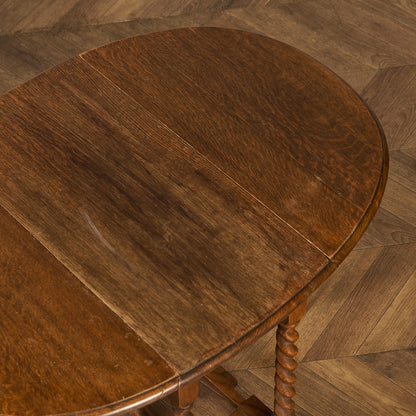 英国 クラシック ドロップリーフ ゲートレッグテーブル