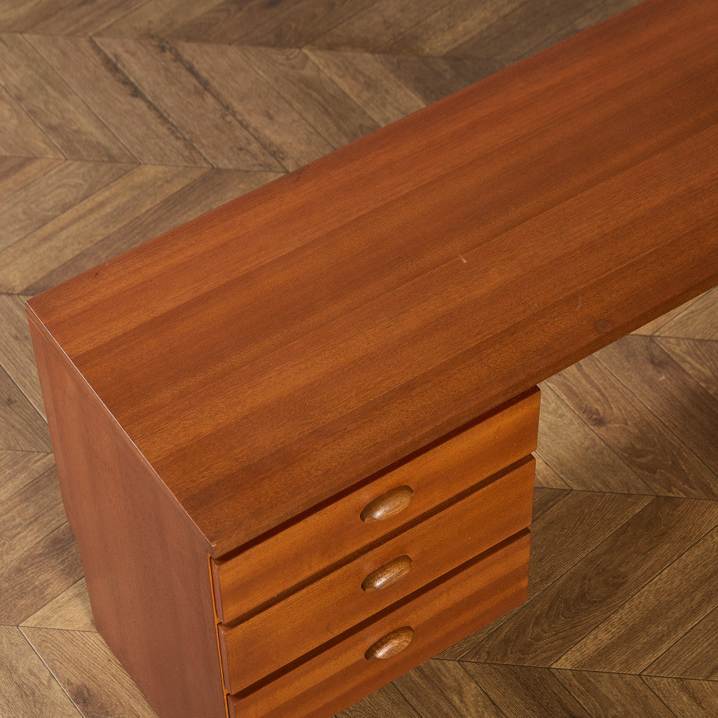 ヴィンテージ 両袖 デスク ドレッシングデスク