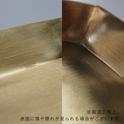 BRASS PLATE ROUND / M