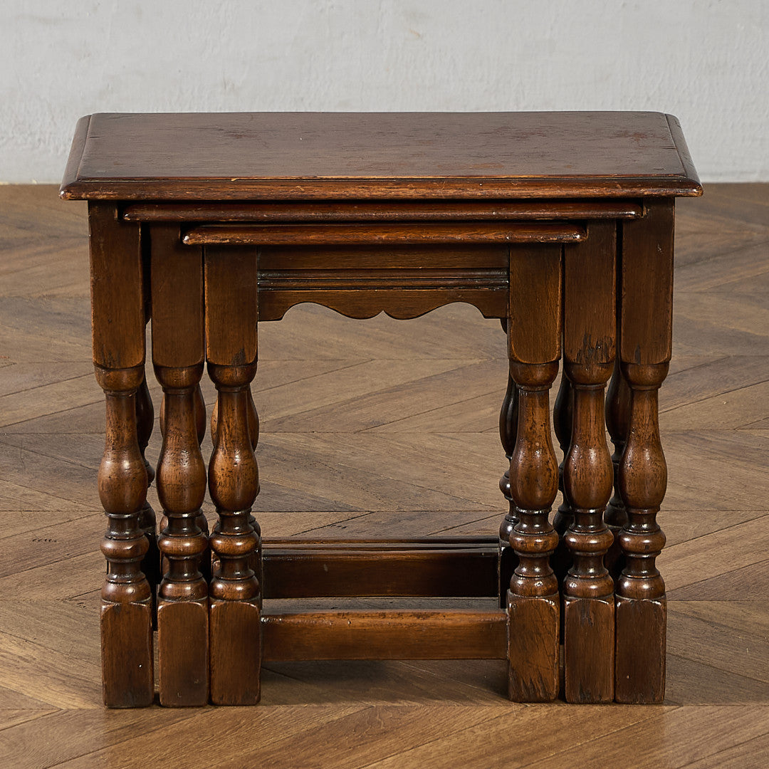 英国 クラシック ネストテーブル サイドテーブル