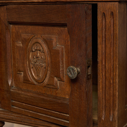 英国 クラシック 大理石 サイドキャビネット #96619