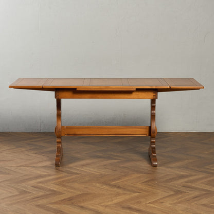 英国 クラシック ドローリーフ リフェクトリーテーブル