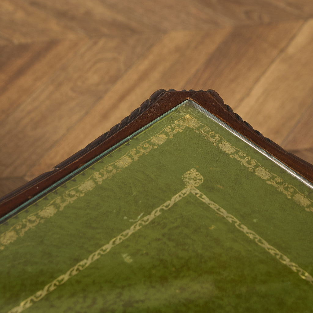 英国 クラシック ガラストップ コーヒーテーブル