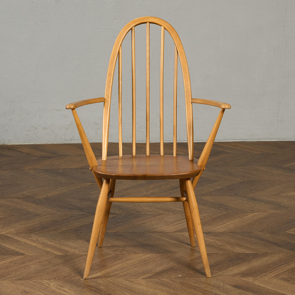 アーコール ERCOL ヴィンテージ クエーカー アームチェア ブルーラベル #89765