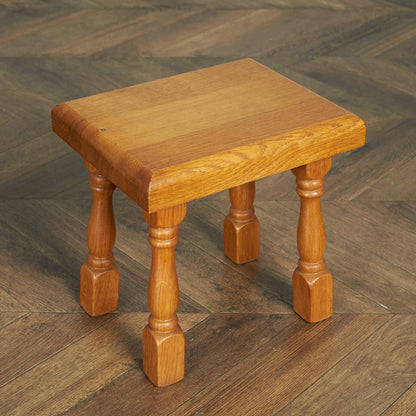 Dutch solid oak nesting table #85389