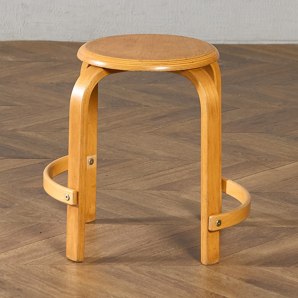 デンマーク LEIKA ヴィンテージ ベントウッド スツール