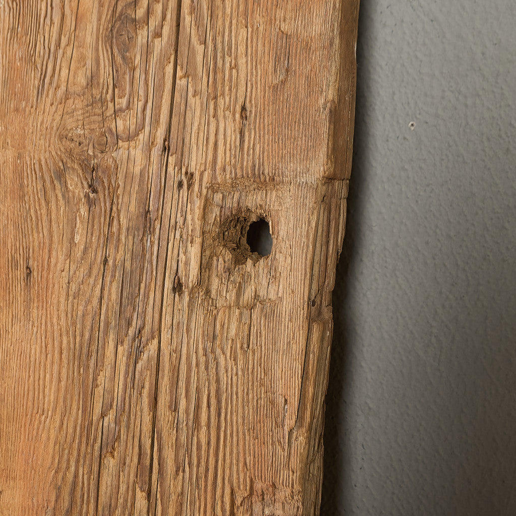 英国 アンティーク 両開き 鉄格子 ウッド ドア 2点セット