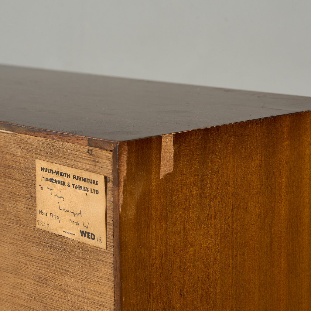 英国ヴィンテージ ガラスキャビネット