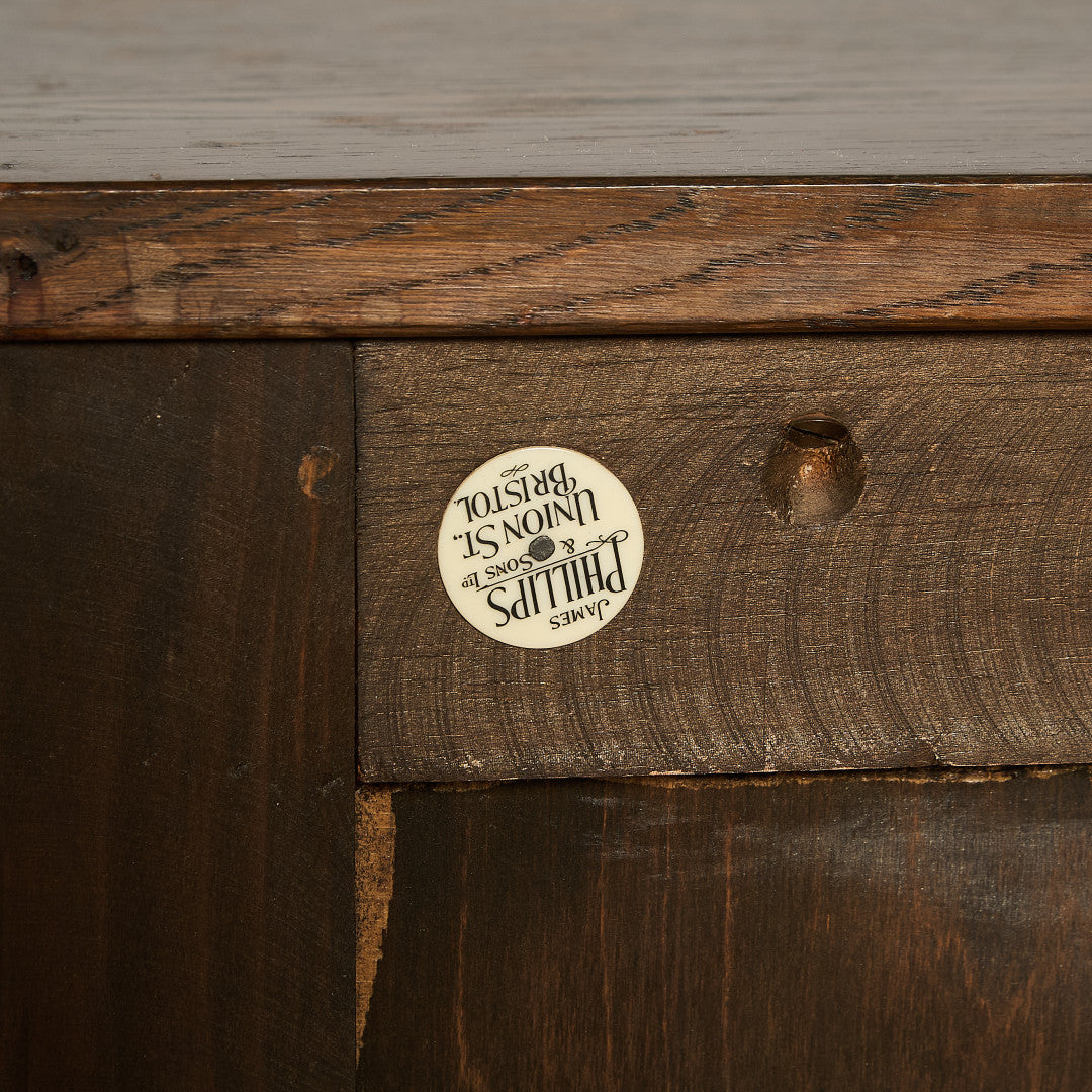 James Phillips & Sons オーク材 ブックケース