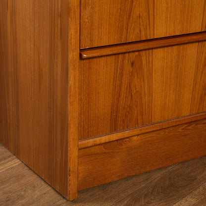 英国 ヴィンテージ 4段 チェスト #90033