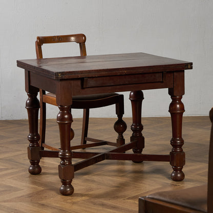 イギリス クラシック 拡張式 ダイニングテーブル