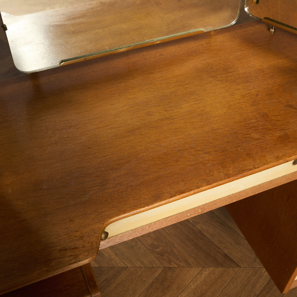 Chinese white ヴィンテージ ドレッサーデスク 初期ゴールドラベル