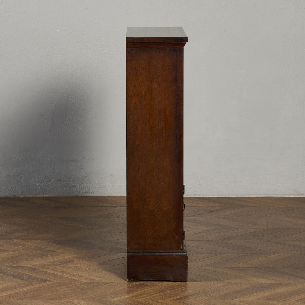 英国 クラシック オーク材 キャビネット