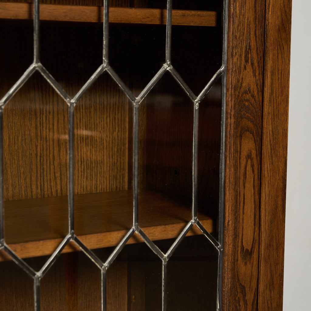 英国 クラシック オーク材 ブックケース