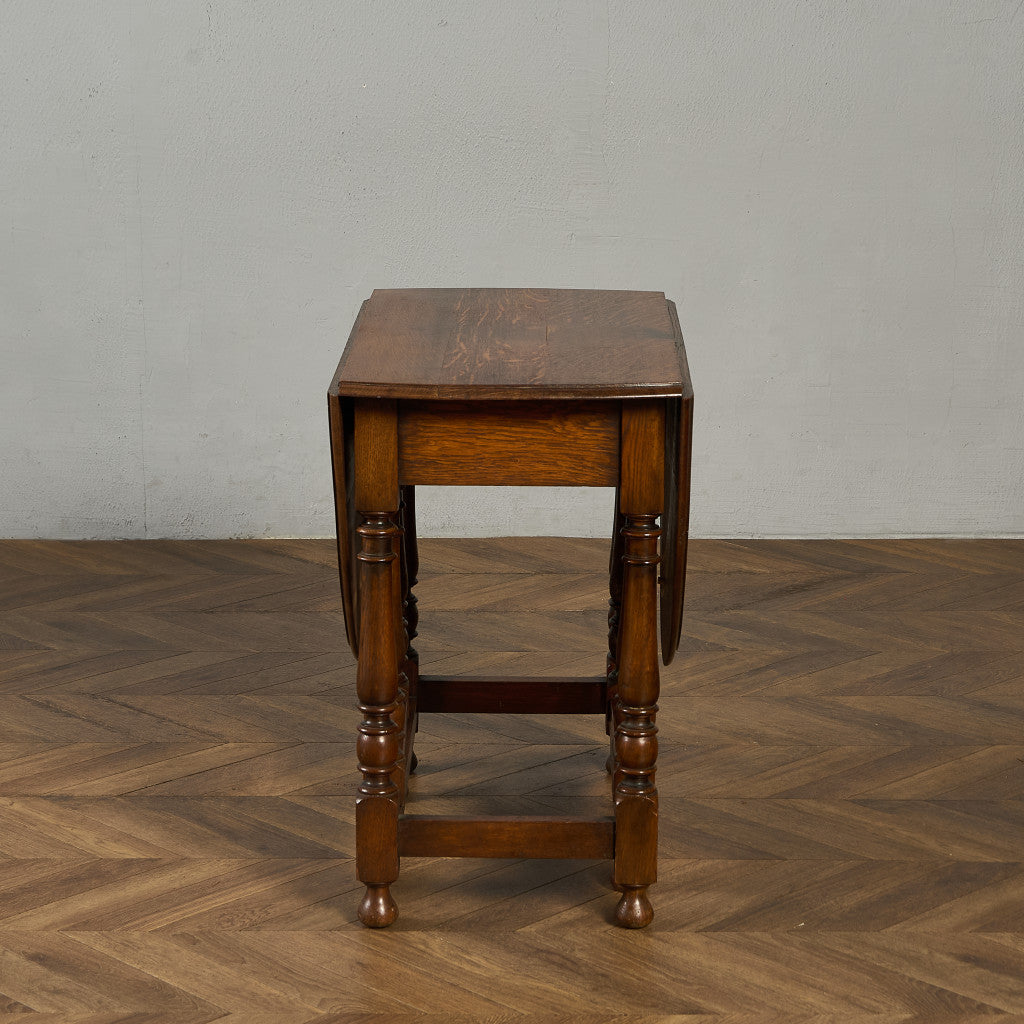 英国 クラシック ドロップリーフ ゲートレッグテーブル