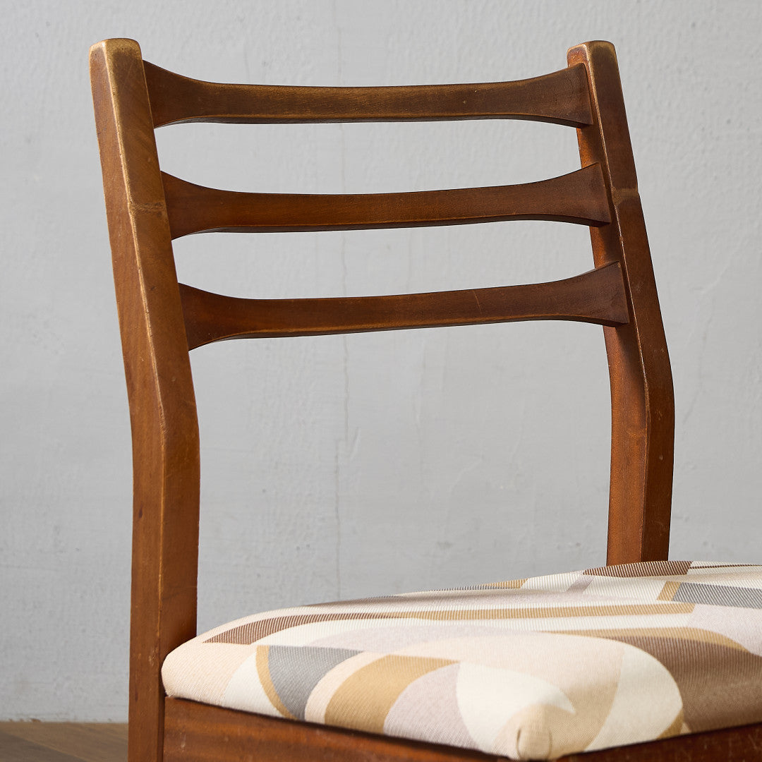 ヴィンテージ ダイニングチェア / 座面張替え済み (LUUM)